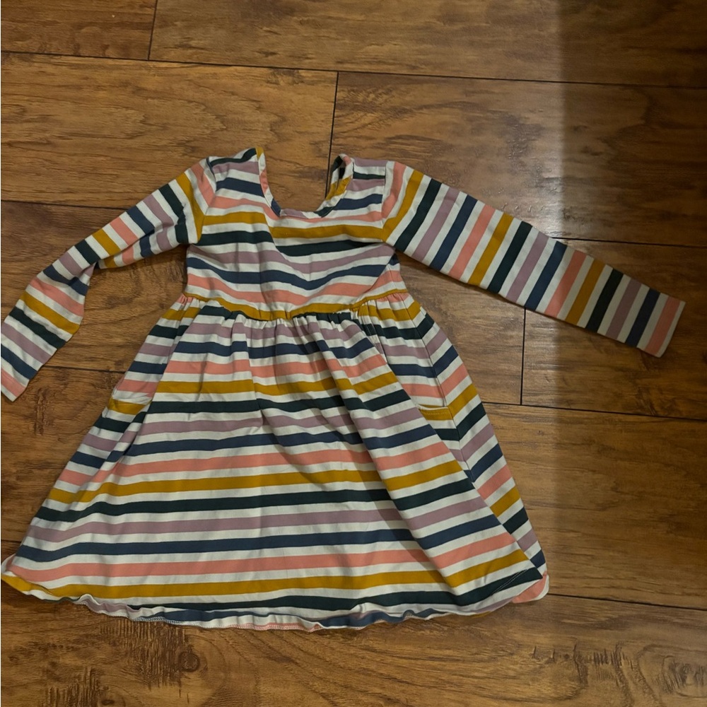 Hanna Andersson Colorful Striped Dress